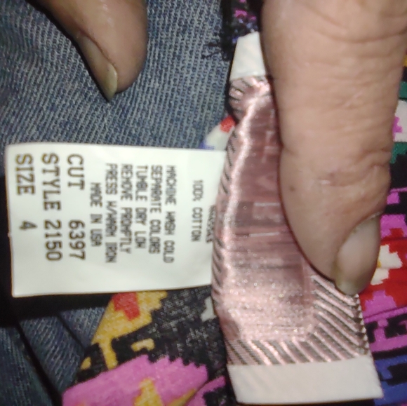 VTG western skirt size 4 - Picture 4 of 11